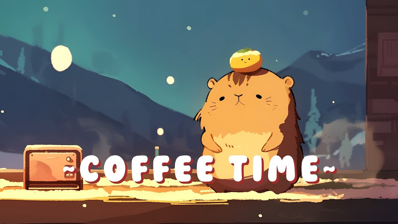 Capybara Chill Station - Relaxing Music for Work/Study ~ Gentle Feelings ~ ✨