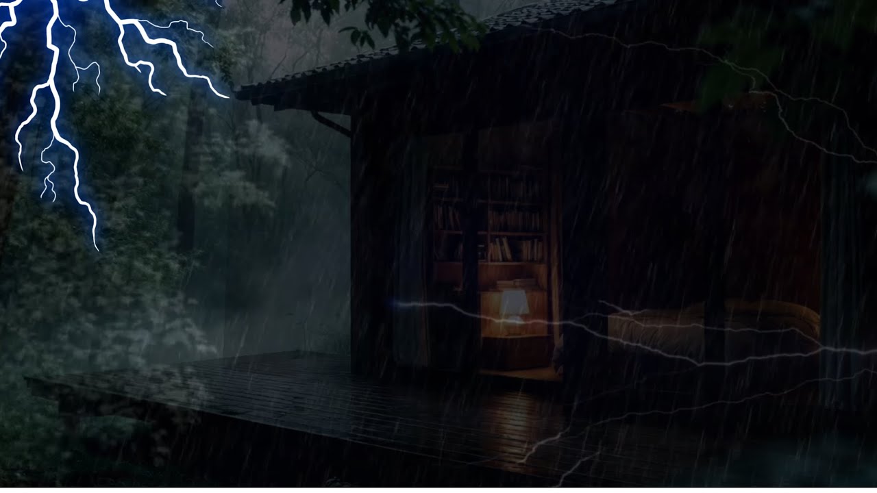 forest rain sounds for night sleep | Deep ASMR to Help You Sleep Fast