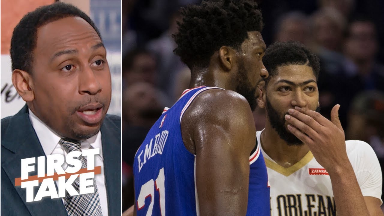 No way I’m trading Joel Embiid for Anthony Davis – Stephen A. | First Take