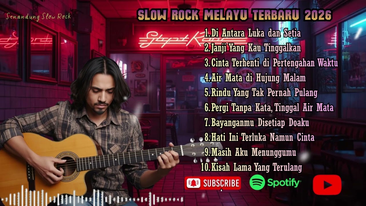 Full Album Lagu Slow Rock 2026 - Lagu Terbaik dan Terpopuler
