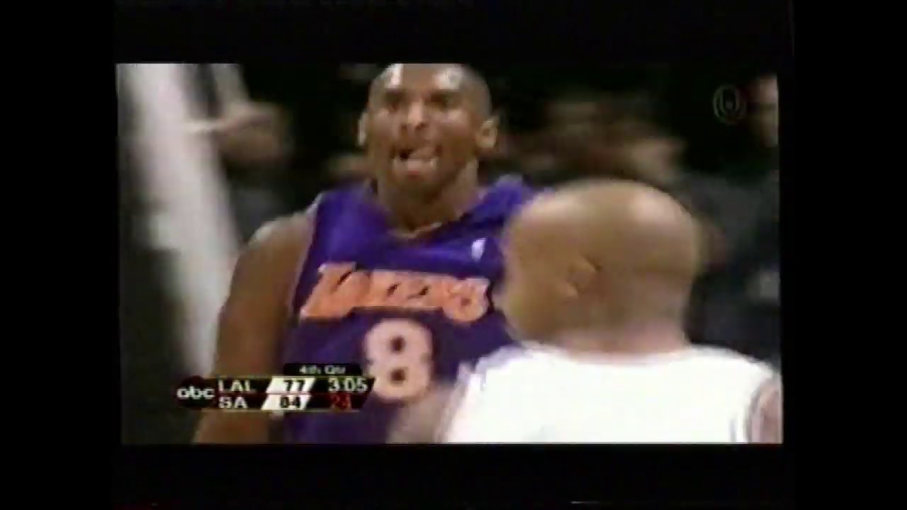 Kobe Bryant 31 Points @ Spurs, 2002-03.