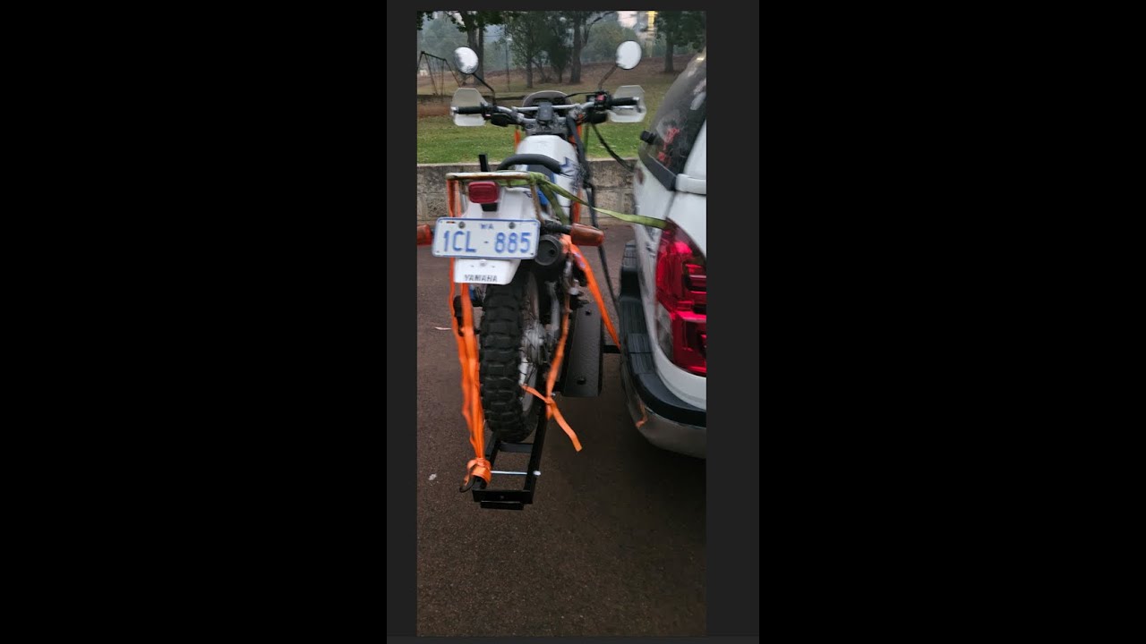 Giantz motorcycle carrier review part 1