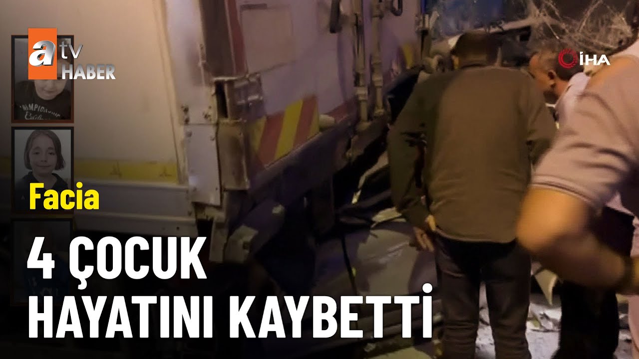 Feci kaza. 5 araç birbirine girdi - atv Ana Haber 5 Eylül 2023