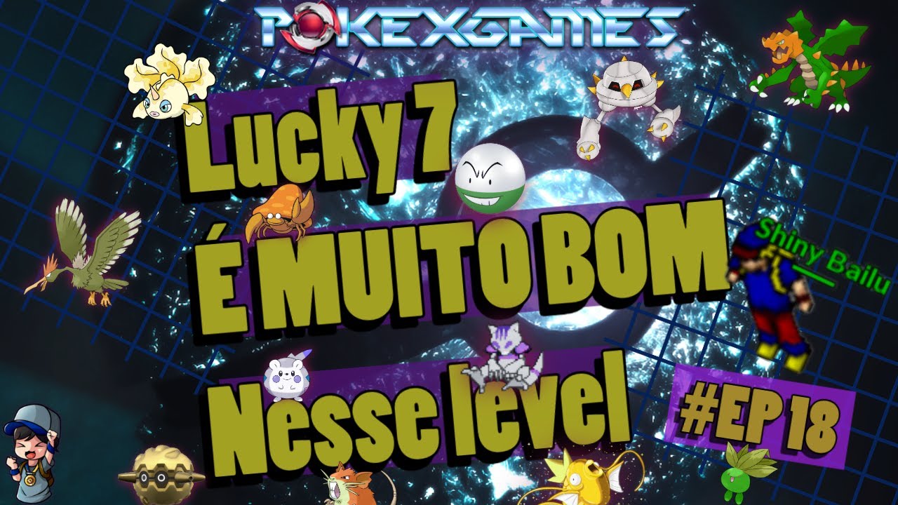PxG: Não aguentei esperar e equipei o lucky 7 no... ( Lv1 ao 600 Só com Shinys ) #Ep18