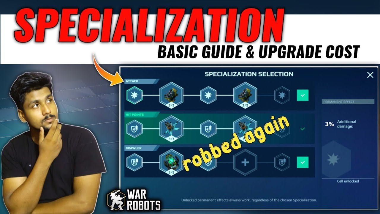 War Robot New SPECIALIZATION | War Robot Module | We Got  robbed again 😀