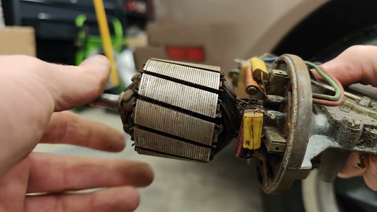 1983 Porsche 944 Windshield Wiper Motor Restoration