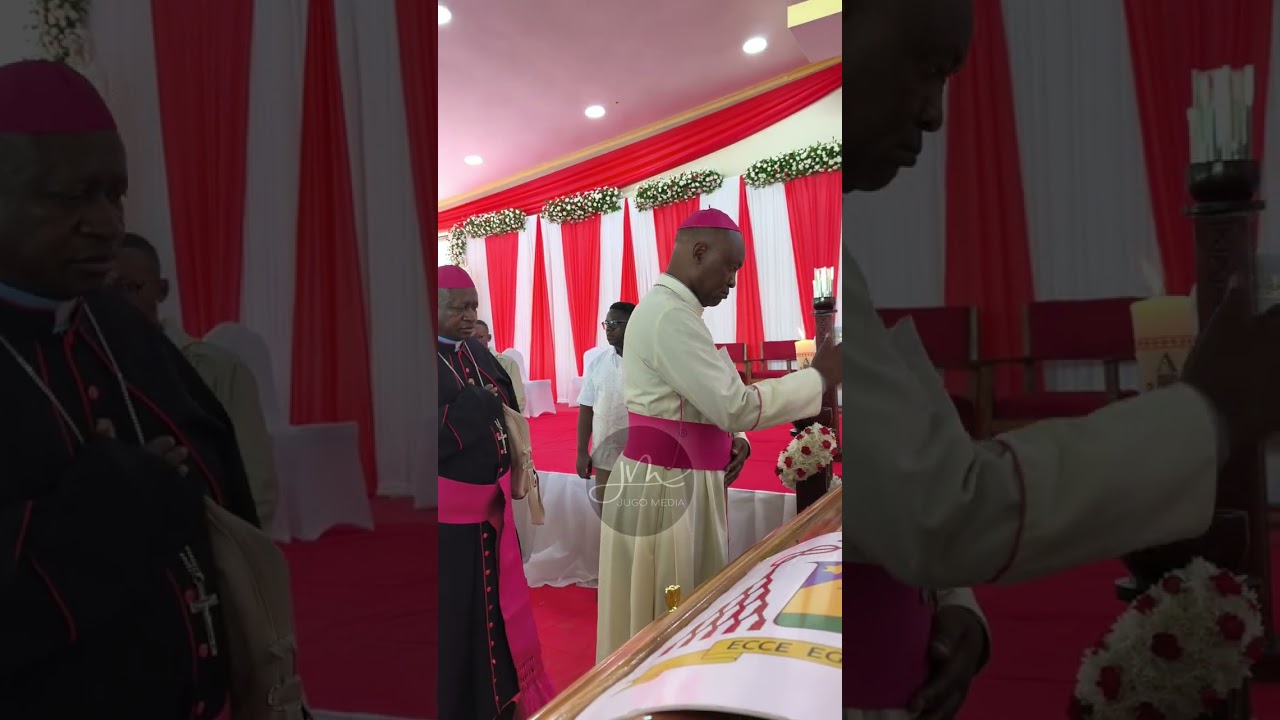 Maaskofu walivyowasili kituo cha hija Pugu na kutoa heshima za Mwisho kwa Hayati Kardinali Pengo 