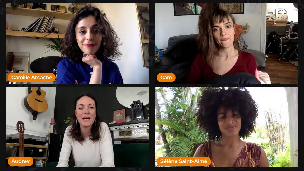 Webinar 2 avec Camille Bertault, Sélène Saint Aimé et Audrey Thirot