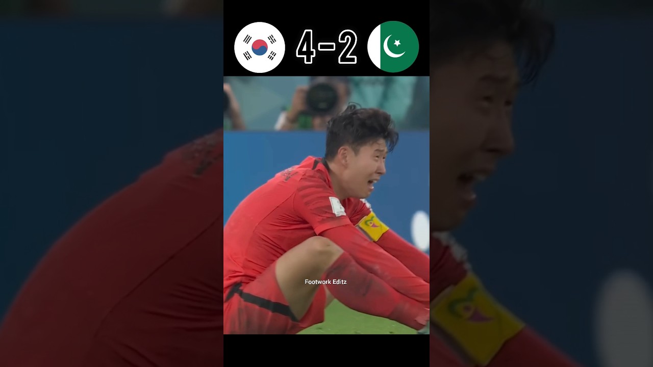 Pakistan 🇵🇰 vs South Korea 🇰🇷 | 2026 world cup imaginary final #shorts #football