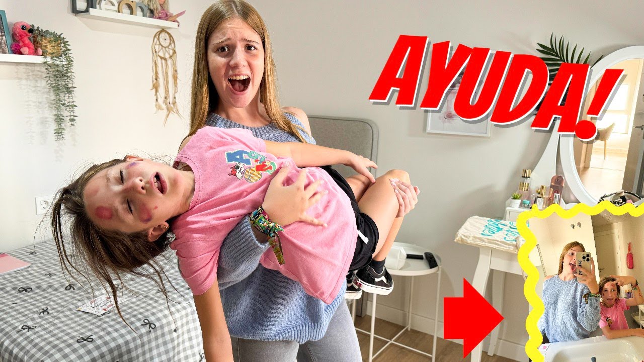 MI PRIMA SE DA UN GOLPE EN MI HABITACIÓN Y PIERDE LA MEMORIA! DANIELA GO
