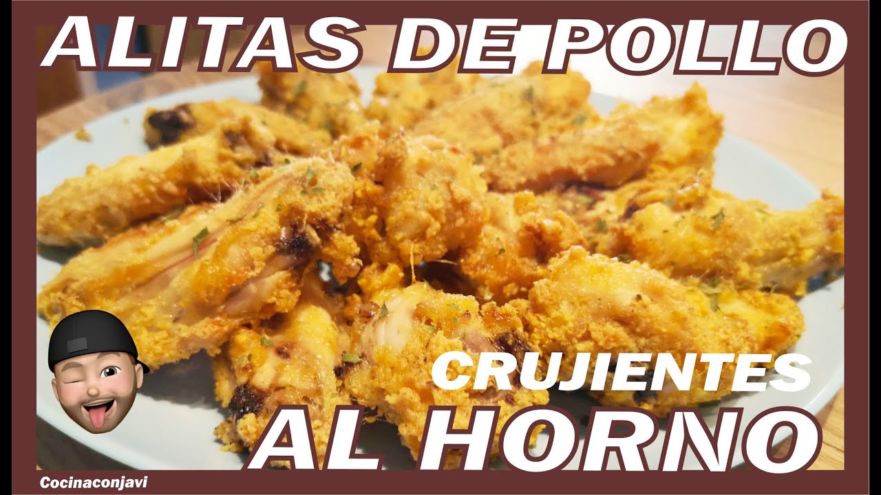 Como hacer *ALITAS DE POLLO*  CRUJIENTES en el HORNO al estilo KFC