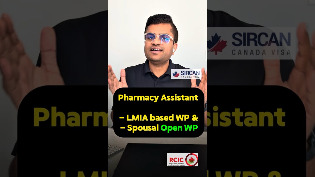 🚨 Pharmacy Assistant job based on LMIA & Spouse Open Work Permit. #pharmacy #assistant #workpermit
