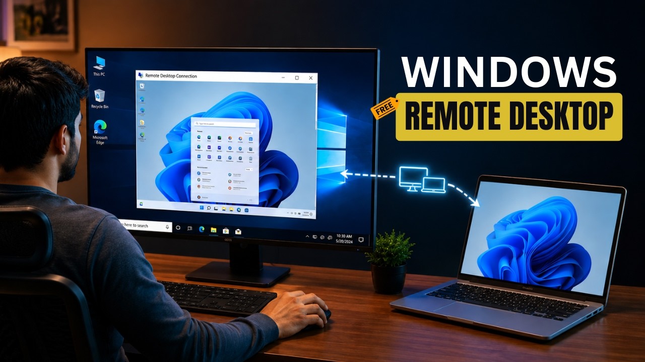 How to Remotely Access Another PC/laptop | Windows Remote Desktop Guide