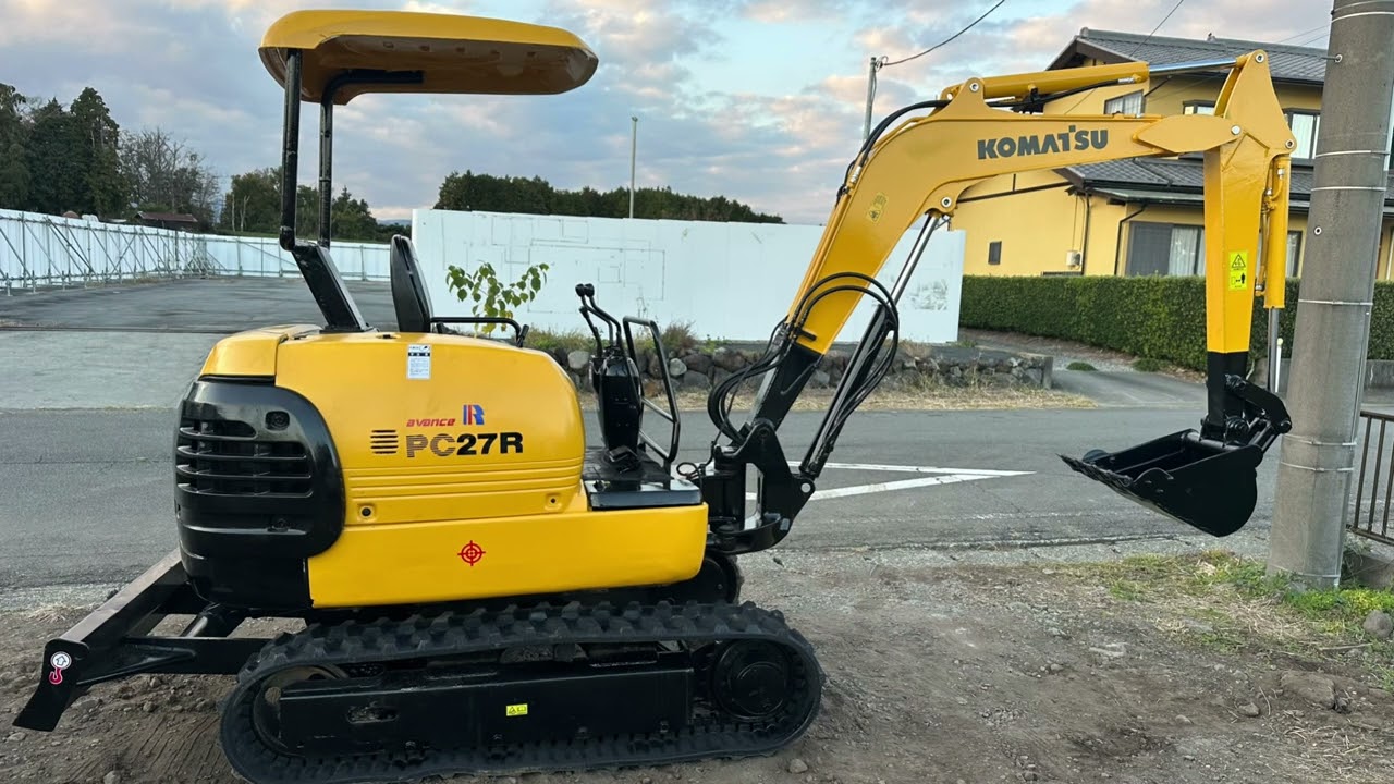 Мини-экскаватор Komatsu PC27-8