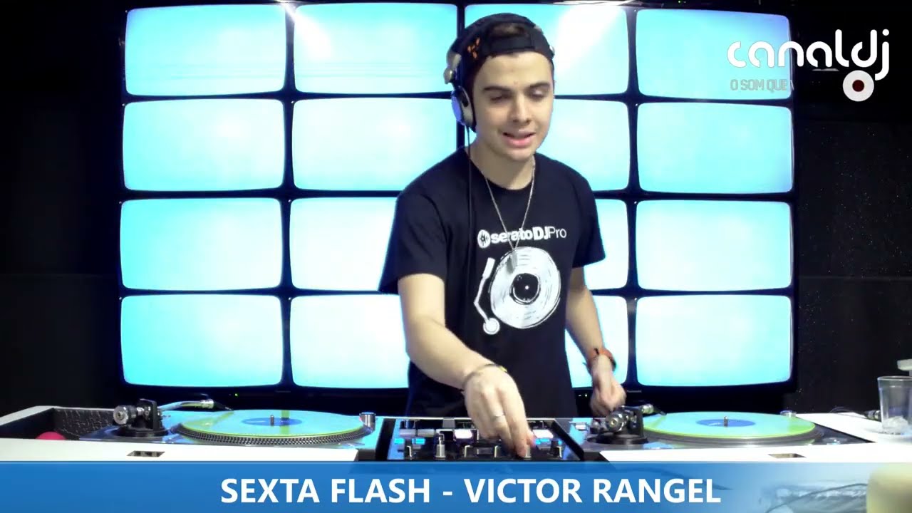 DJ VICTOR RANGEL - 80/90 - PROGRAMA SEXTA FLASH - 25.07.2025