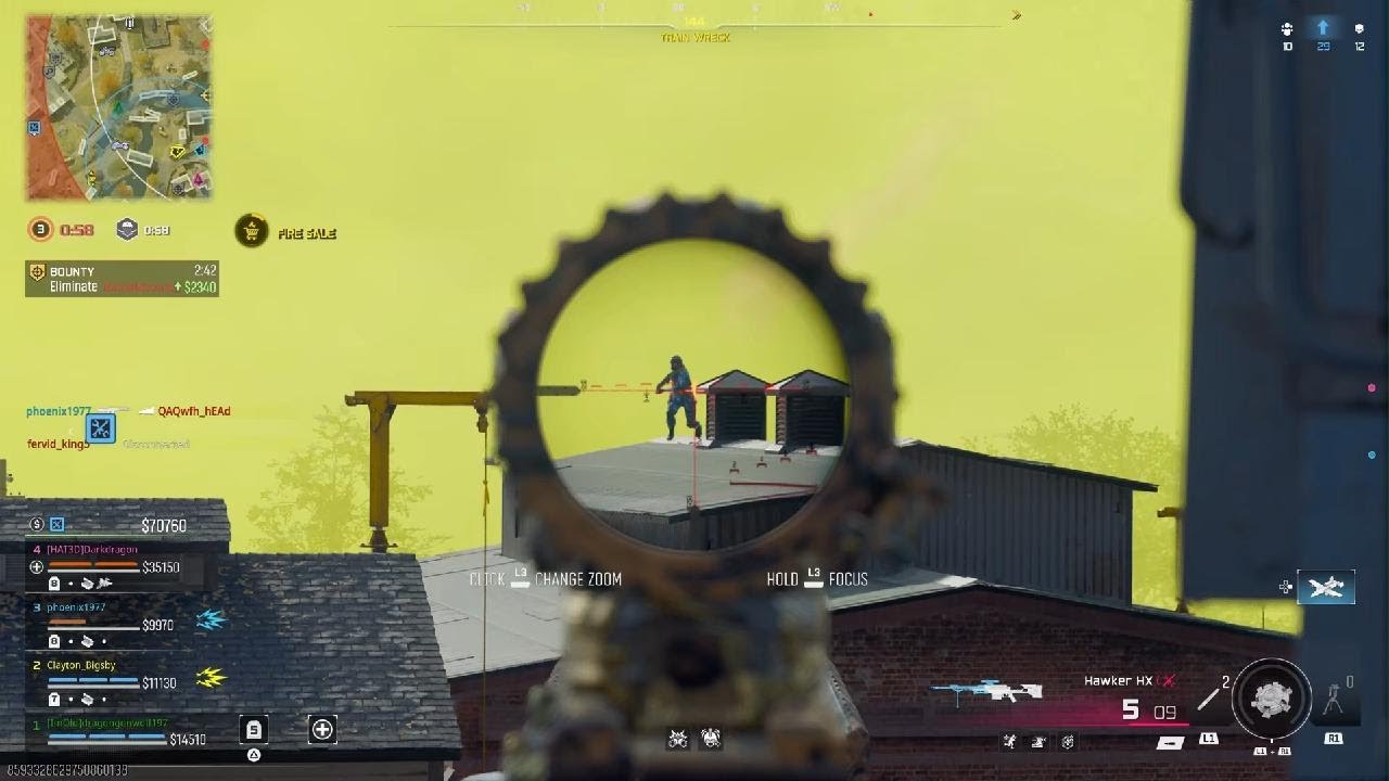 Call of Duty holding the ground