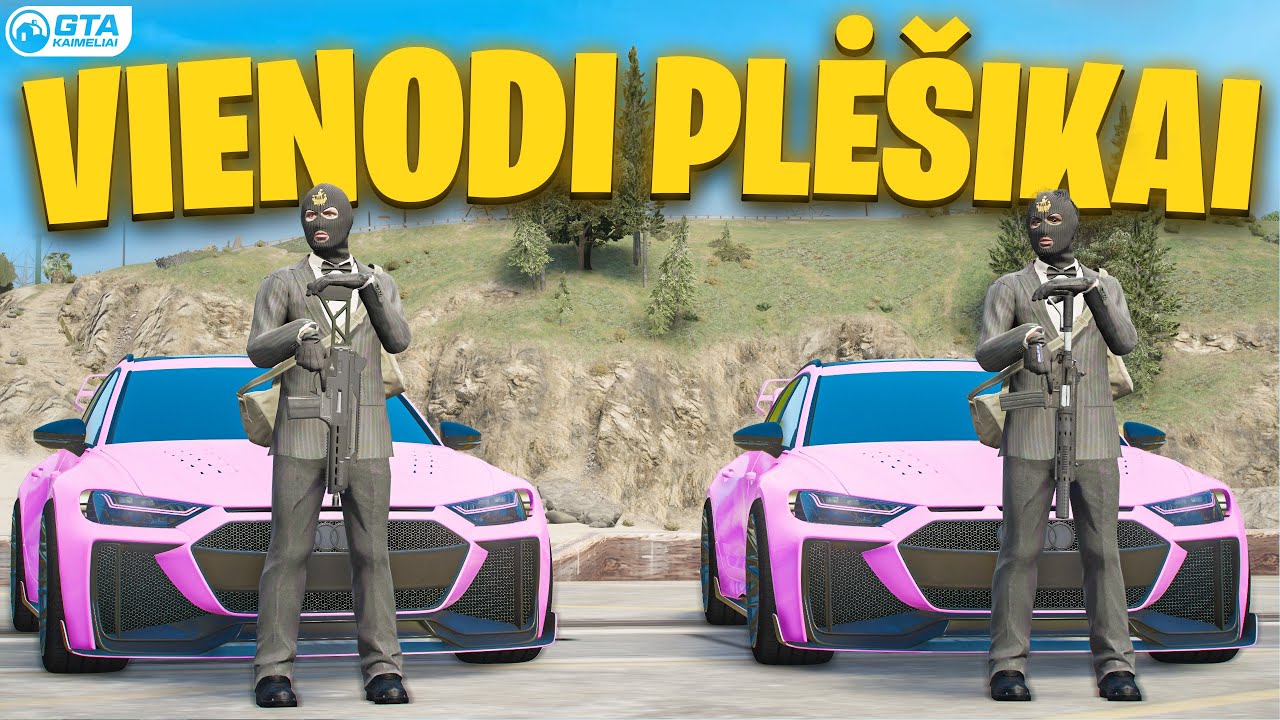 TOBULAS BANKO PLĖŠIMAS? GTA ROLEPLAY LIETUVIŠKAI (GTA Kaimeliai.LT)