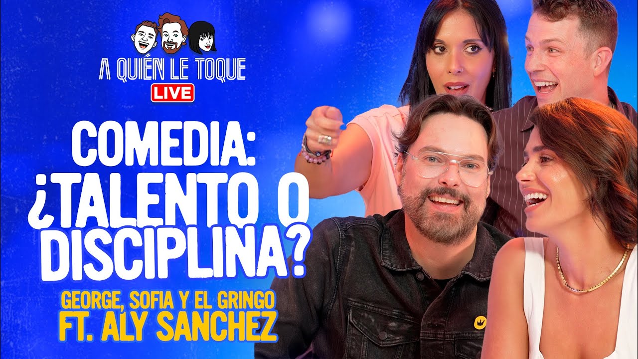 “Hago comedia para sentirme bien” Aly Sánchez 🎙️ A Quién Le Toque - LIVE 🔴