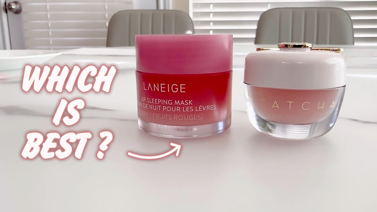 COMPARISON: Laneige vs Tatcha - Which Lip Mask Is Best?
