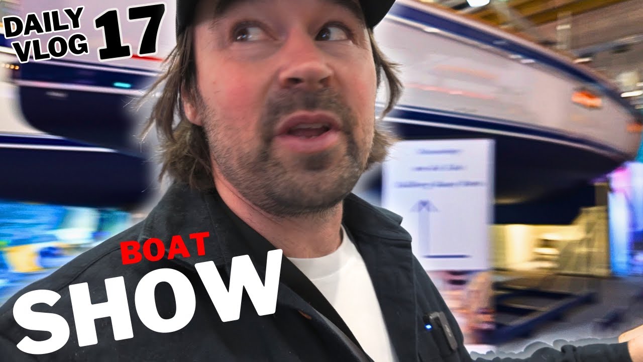 Walking the BOATSHOW halls : Vlog 16