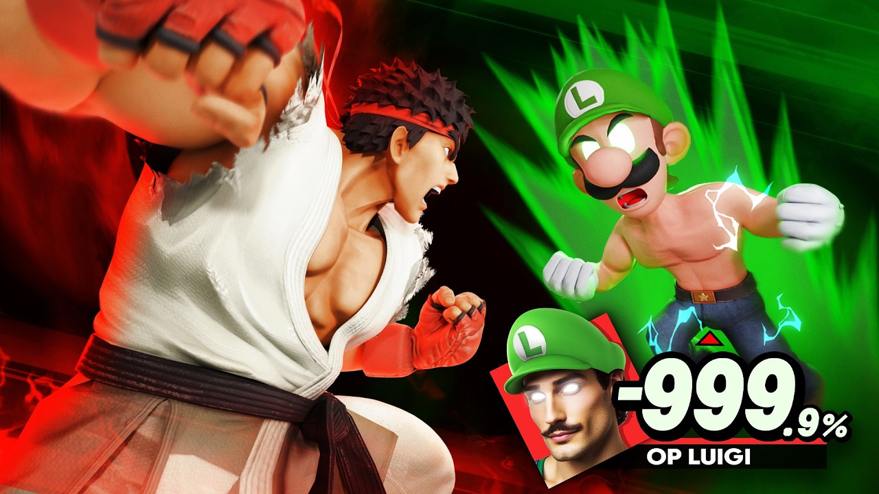 Hice Un Torneo De Smash Pero Los Personajes Están MUY ROTOS