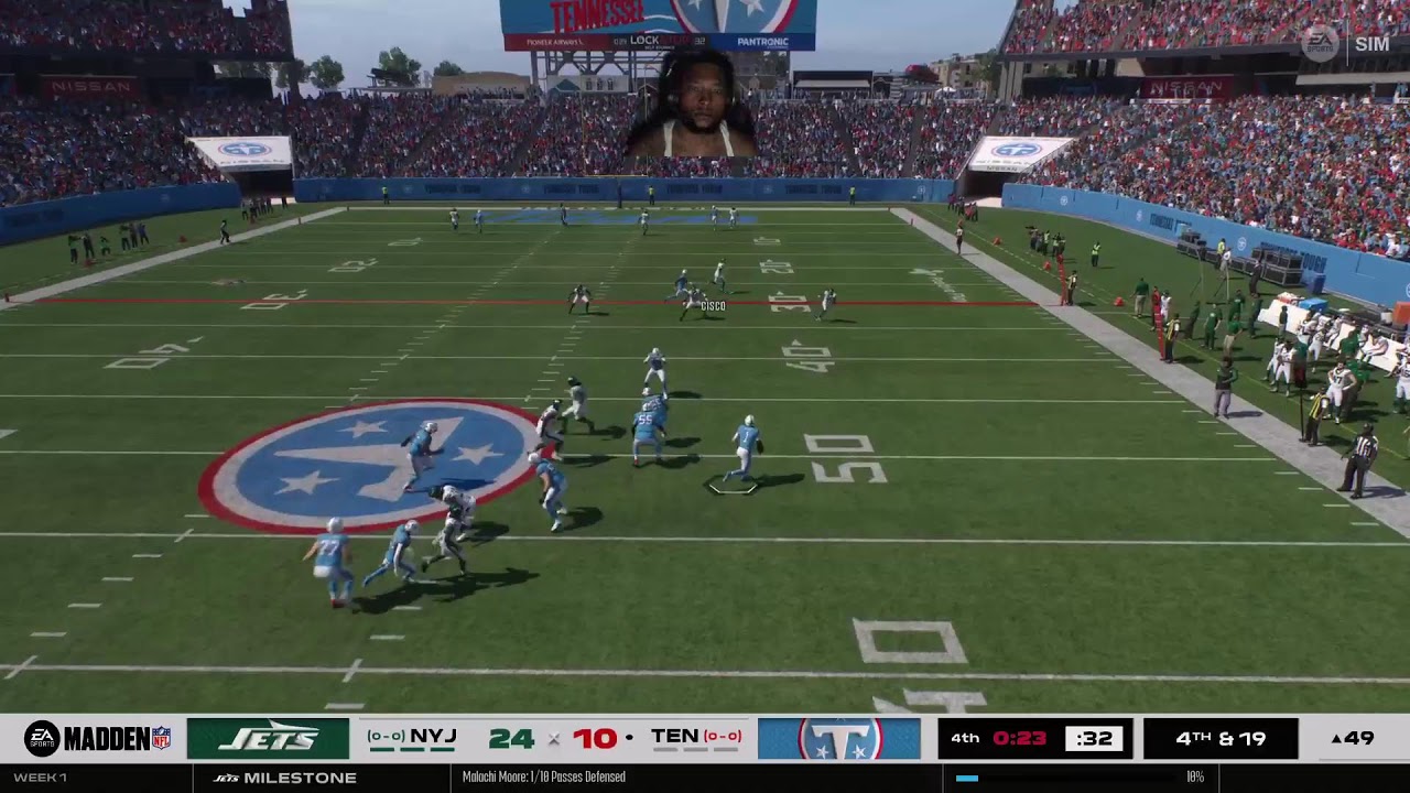 Madden27 Connected Franchise! Jets @ Titans #JetUp (I do not own the rights to this music)