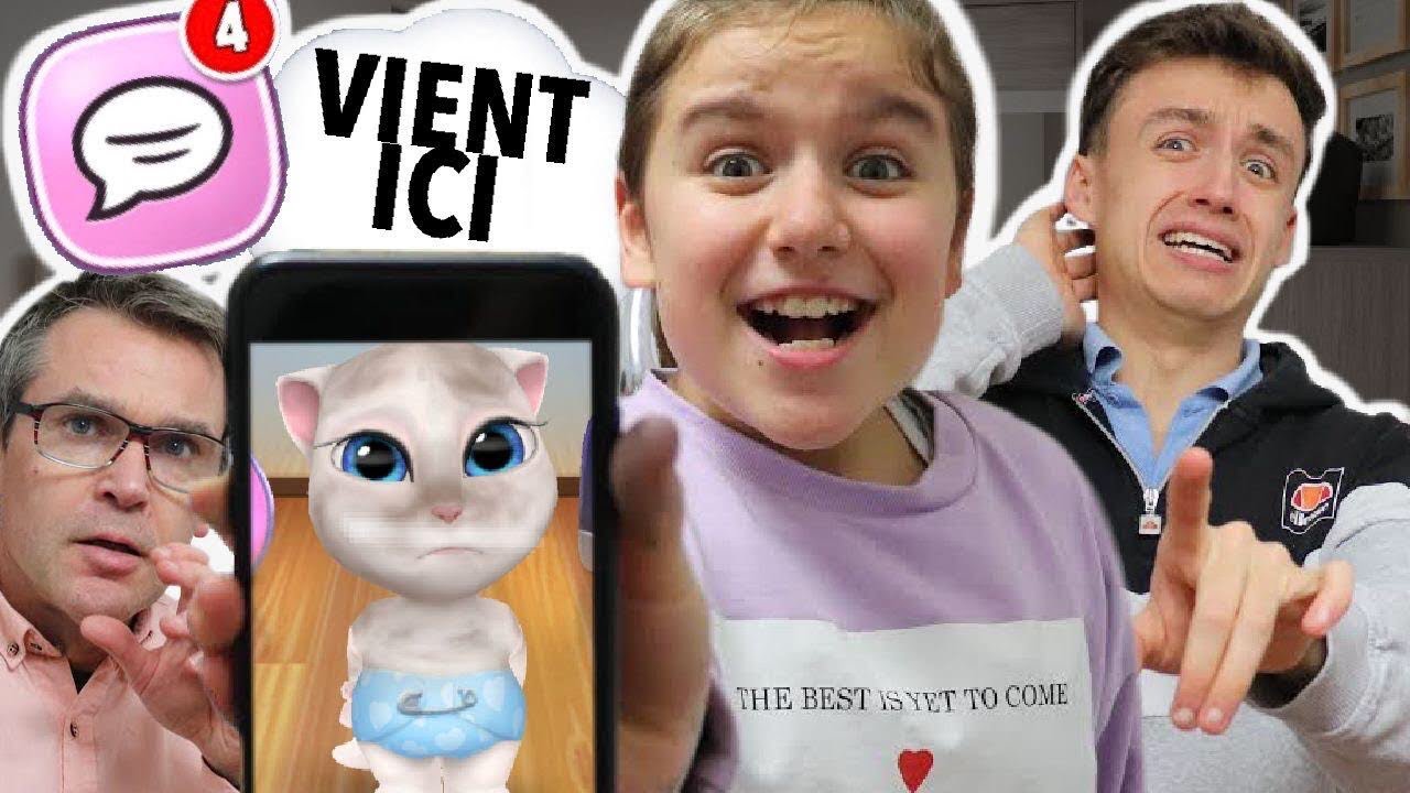 NE PAS FAIRE CONFIANCE A TALKING ANGELA ! LE PRANK PARFAIT [SKETCH HUMOUR]
