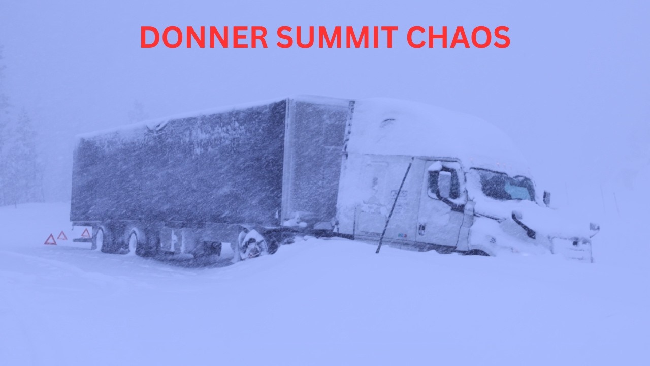 8 FEET of Snow in Three Days - Insane California Winter Storm/Blizzard Conditions