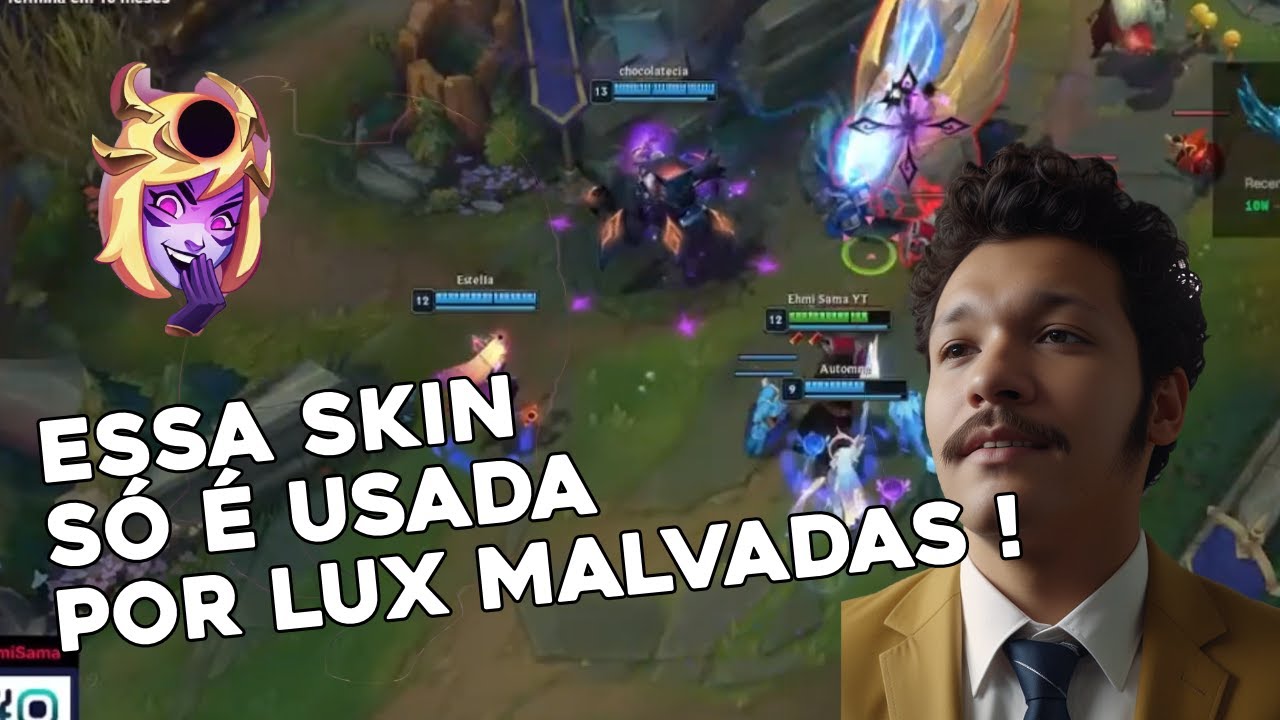 League of Legends Ranked SoloQ: Ai ai essa Lux...