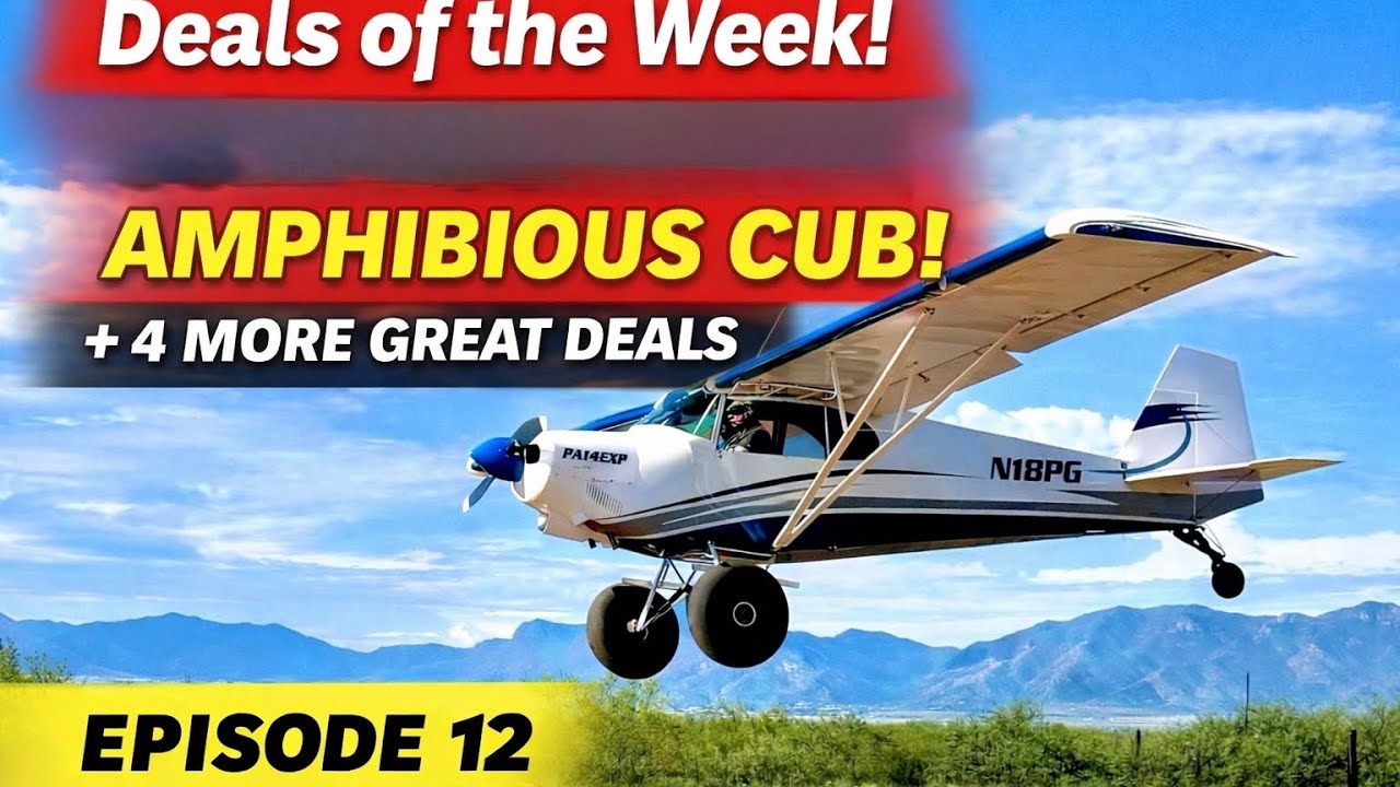 Airplane Deals of the Week Ep. 12 | Classic Trainers to Amphibious Cubs