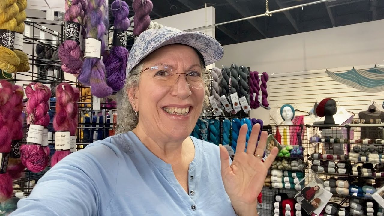 🧶 Yarn Travels # 1 ~ Let's Knit, Shop Tour / Grover Beach, CA 🌴