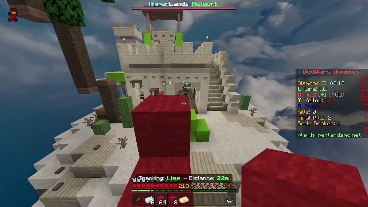 Winstreak Grinding &not; Hyperlands Bedwars #1