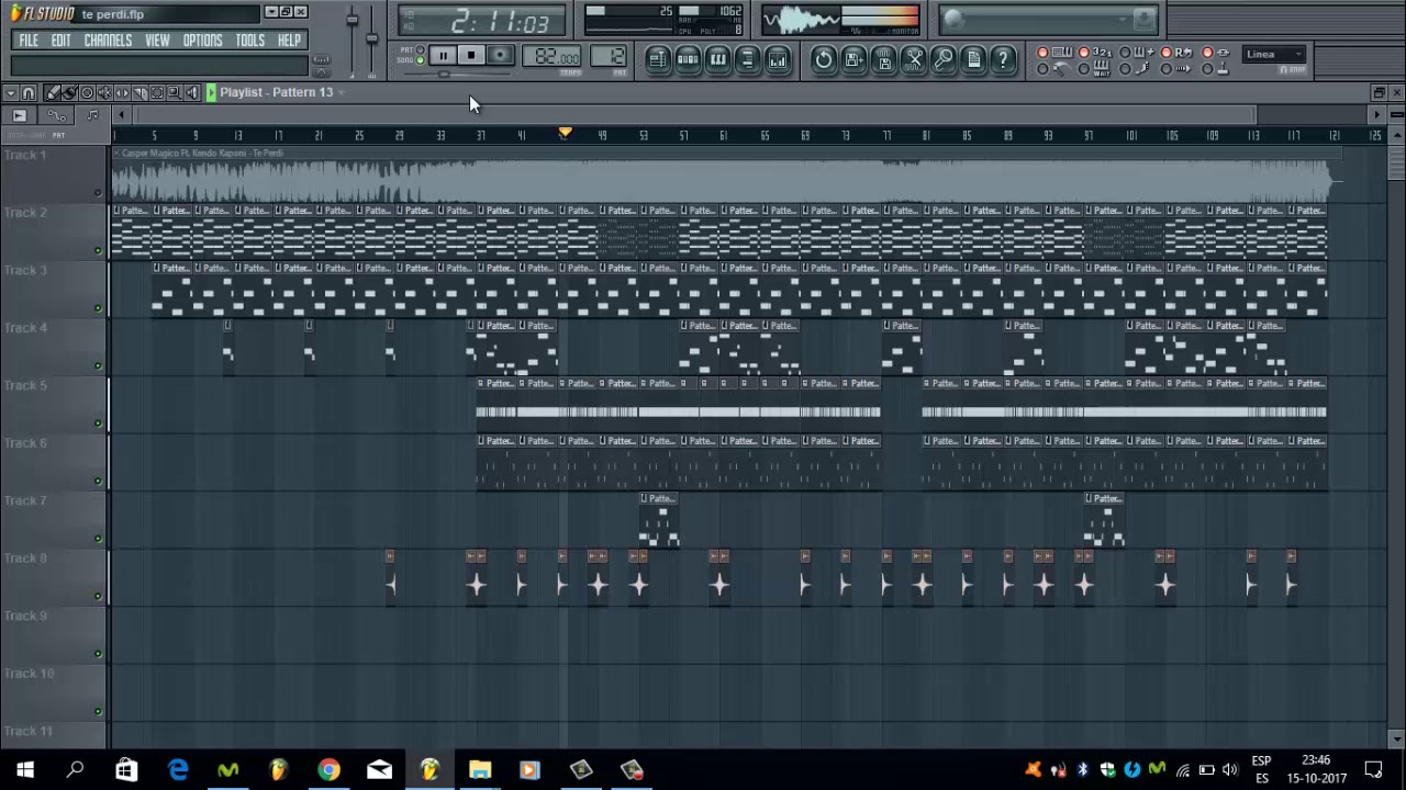 FLP Remake Instrumental Te Perdi - Casper Magico Ft. Kendo Kaponi (JaimeBeatz)