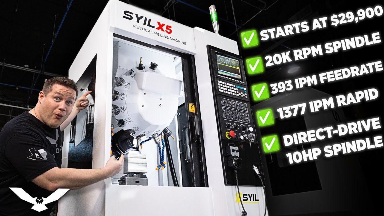 SYIL X5: Complete CNC Machine Overview