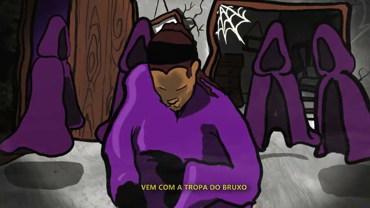 BAILE DO BRUXO - Tropa do Bruxo, DJ Ws da Igrejinha, Smu, Triz e MC Menor thalis (Video Lyrics)