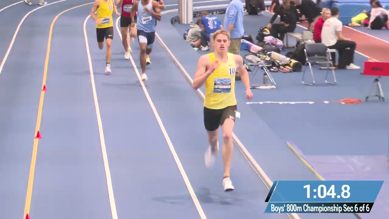 Cooper Lutkenhaus Dominates Nike Indoor Nationals 800m Final [Full Race Replay]