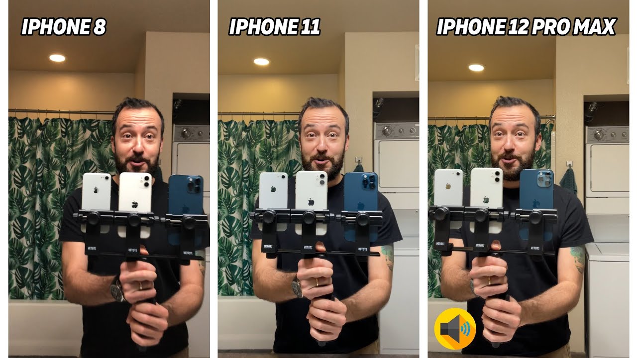 Iphone 12 Pro Max, Iphone 11 ve Iphone 8 Kamera Karşılaştırması