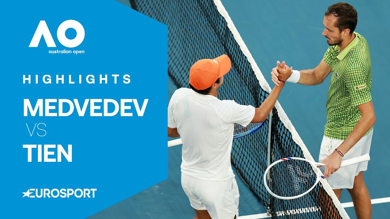 Daniil Medvedev - Learner Tien | Highlights deutsch | Achtelfinale | Australian Open 2026 | Tennis