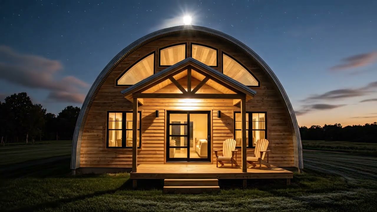 Why Barndominium Quonset Hut Homes Are the Future of Affordable Living! - in 4k Videos
