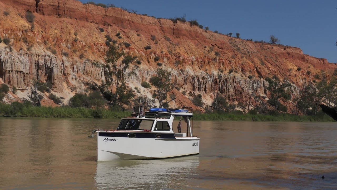 Murray River boat trip. Mildura to The Mouth