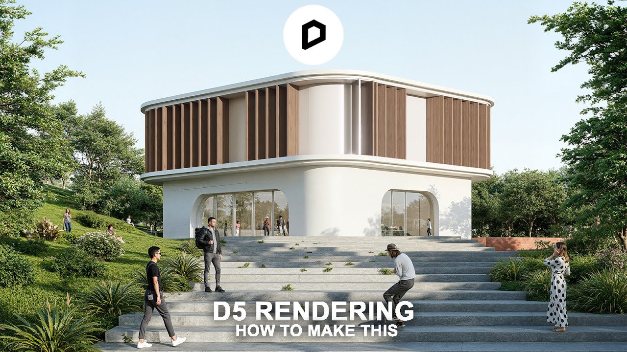 D5 Render Beginner Tutorial STEP BY STEP