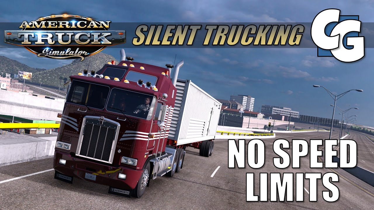 Silent Trucking - K100-E - Mexican Highways - No Speed Limits? - ATS (No Commentary)