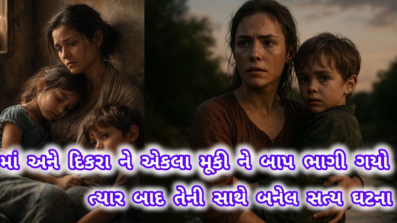 માં અને દિકરા ને એકલા મૂકી ને બાપ ભાગી ગયો ત્યાર બાદ તેની સાથે બનેલ સત્ય ઘટના માં  Mother Love
