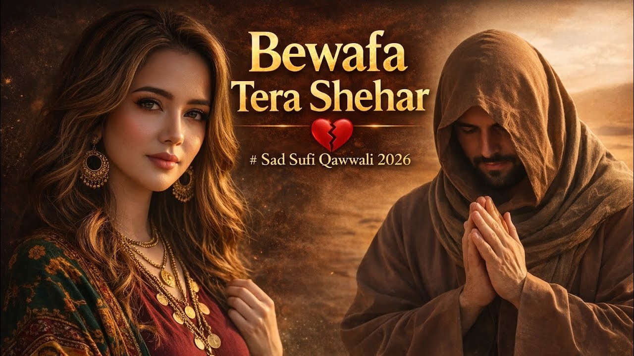 Bewafa Tera Shehar 💔 | Sad Sufi Qawwali 2026 | Heart Touching Dard Bhara Song