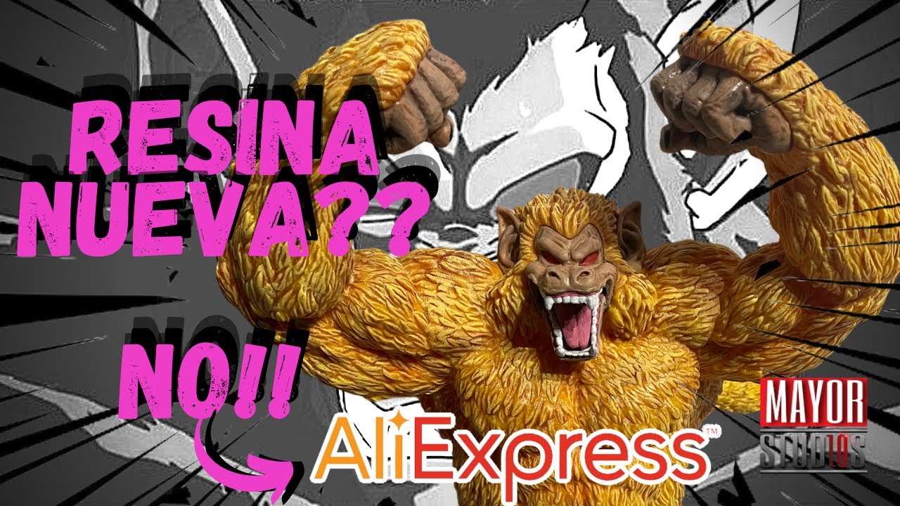 COMO MEJORAR GOKU GOLDEN OZARU!! RESINA O FIGURA DEL AliExpress?? FRIKICONSEJO