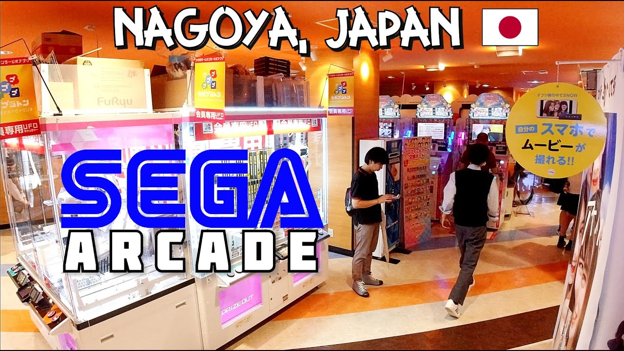 ARCADE HEAVEN! │Quick SEGA ARCADE Tour │ Nagoya, Japan