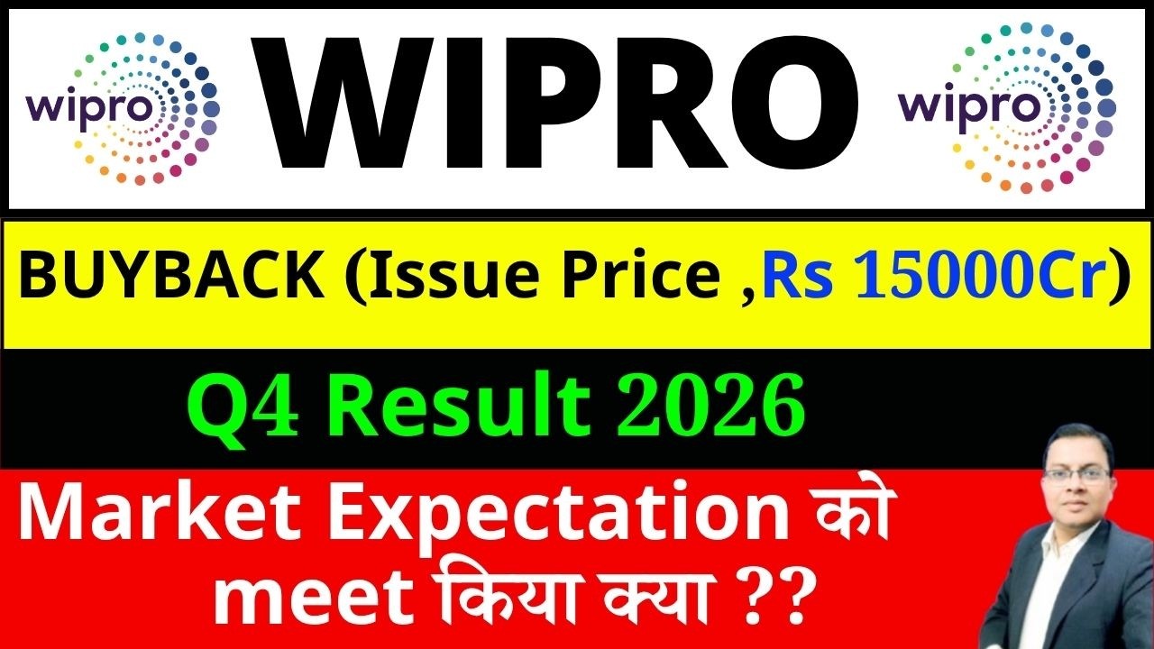 Wipro Buyback Share I Wipro share q4 result 2026 I Wipro share latest news today I Wipro share
