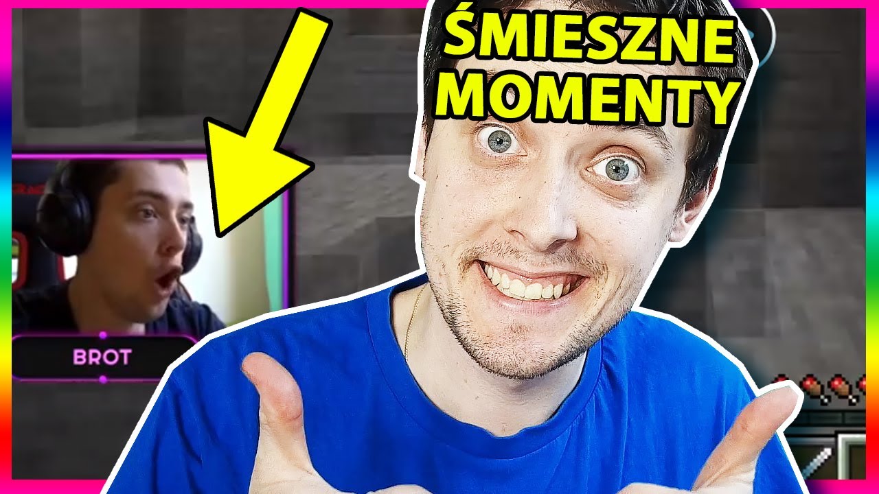 Creeper wrzucił mnie do Lawy XD - Brot Funny Moments Minecraft