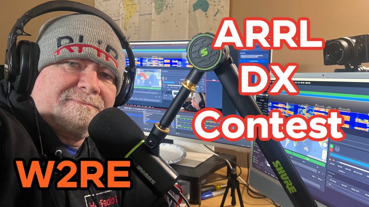 ARRL DX SSB Contest W2RE 240 Q's in 55 minutes! 🚀 Ham Radio Madness! 🚀 with Ray W2RE in Jonesport,ME