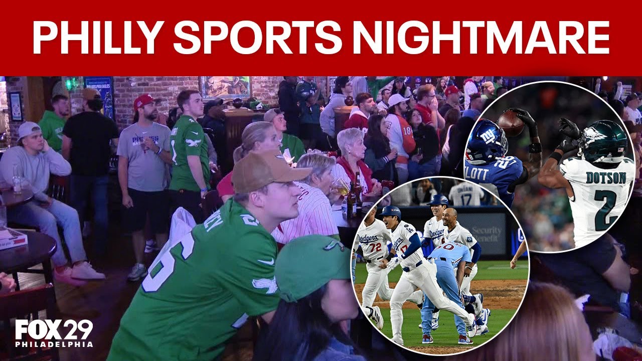 Fans react to Phillies crushing playoff loss, Eagles blunders vs. Giants